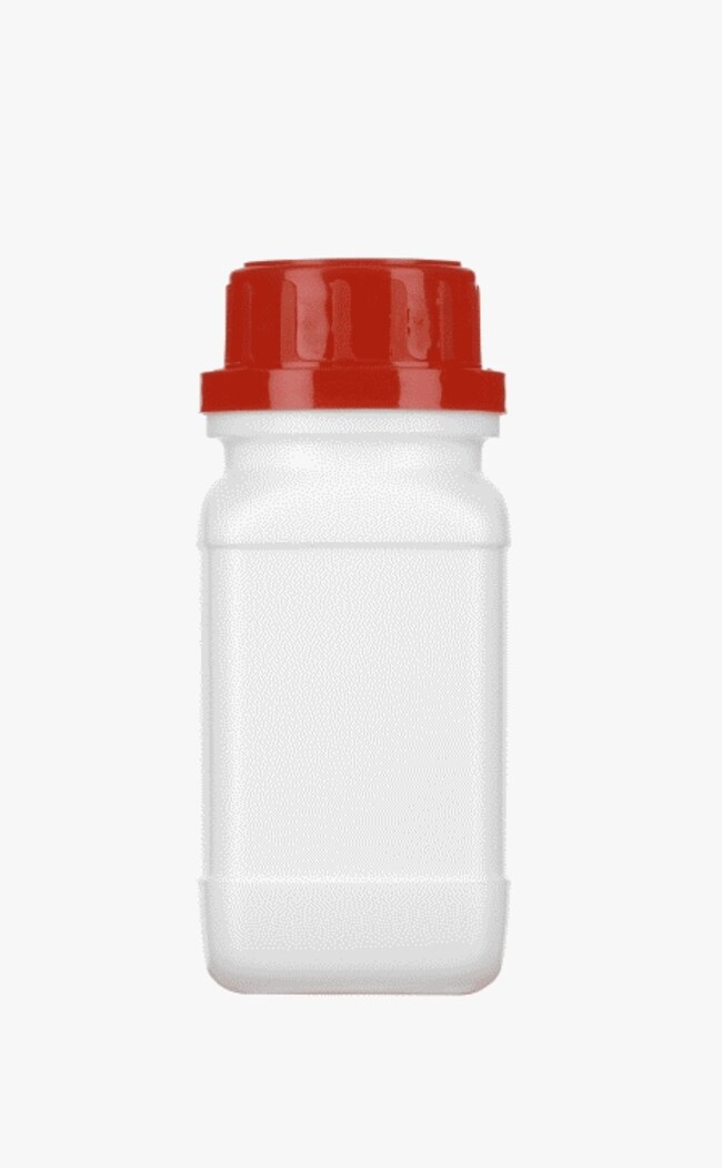 Flacon En PP à Col Large 500ml - Autoclavable Jusqu'à 121°C - Gradué, Avec Couvercle - Pour Stockage Alimentaire, Produits Pâteux